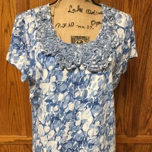 Ruby Road Tie Dye Knit Top